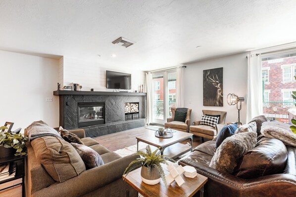 Living Room with Sleeper Sofa