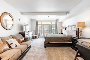 Primary Bedroom with 1 King Bed and Sleeper Sofa