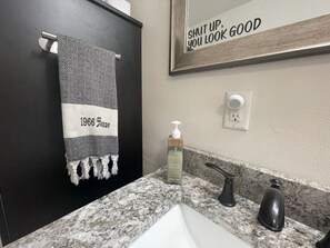 Bathroom fun decor