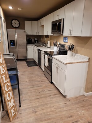Fully Stocked Kitchen