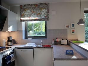 Seerose DREE, 59qm, Süd- und Westterrasse, 1 Schlafzimmer, max. 2 Personen