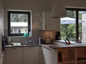 Seerose EEN, 64qm, Süd-Dachterrase, 1 Schlafzimmer, max. 2 Personen