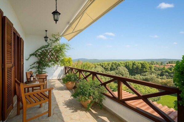 View from the balcony