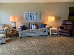 Living room with fantastic view