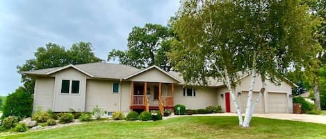 The front of The Cottage. Sleeps up to 15.