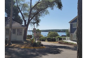 Front yard view of lake 