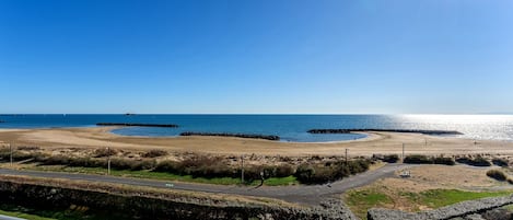 Vista para a praia ou o mar