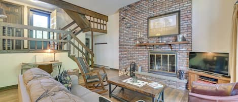 Windham Vacation Rental | 2BR | 2BA | 1,200 Sq Ft | 2-Story Townhome