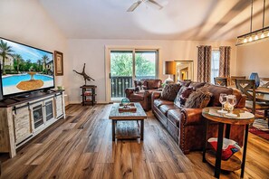 Living Area to Private Balcony