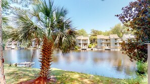 View of the 11-mile Lagoon from Private Deck