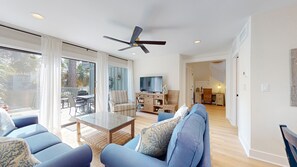 Living Room with HDTV