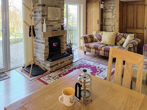 Characterful living and dining room | Hillcrest Cottage, Broxa near Scarborough