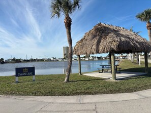 SWAN LAKE - 1 of 2 BEAUTIFUL LAKES IN PARK, SHORT WALK FROM HOME