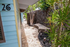 Entry to home from parking