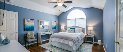 Beautiful Master Bedroom, tastefully decorated. 