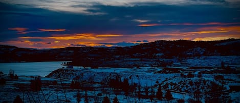 Vue depuis l’hébergement