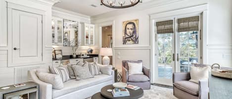 Designer interiors throughout the home