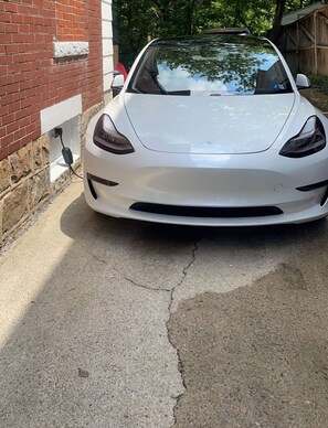 Tesla Charger in drive 