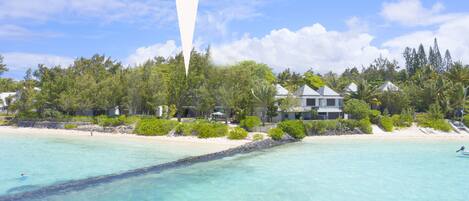 Villa La Piroga 2 beachfront Villa in Pointe Desny Mauritius