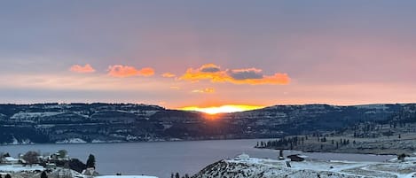 Vue depuis l’hébergement