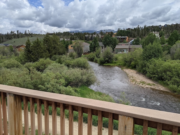 View from patio