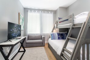 A Full-Size Bottom Bunk! with a Twin-Size Top Bunk