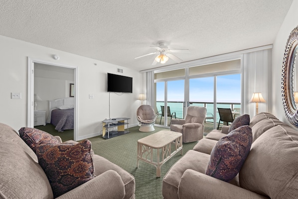 Gather the family around for a movie night.
