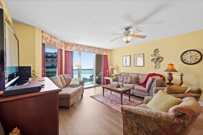 The magnificent windows allow the sun to shine into most rooms!