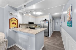 Grab a snack before heading to the beach.