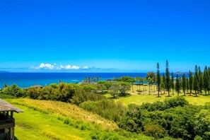 Ocean blues, island hues, and a front-row seat to Maui?s magic?your Kapalua view is pure tropical indulgence    KRV-722