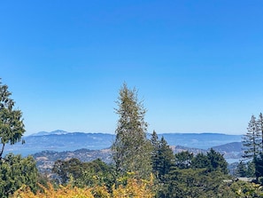 Water and mountain views from open space and primary bedroom!