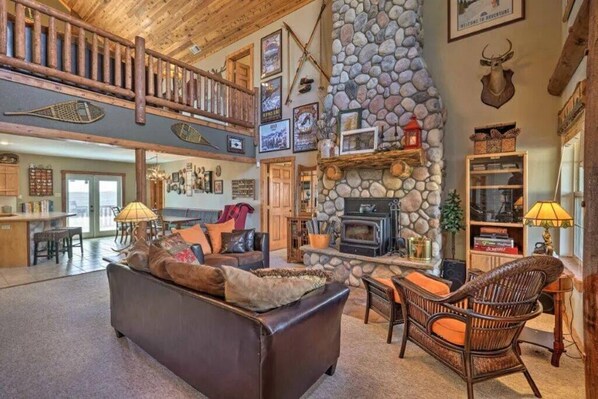 Living Room fireplace