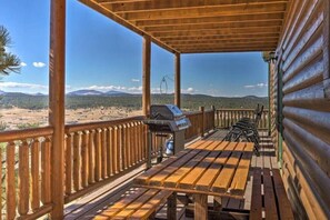 Back deck looking Northwest