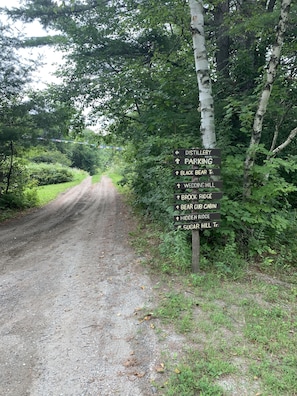 Trail on property at Basecamp. Leading to your adventure!