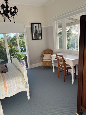 Bedroom 1 with river views 