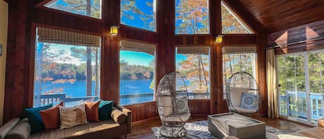 Majestic views from the lake house