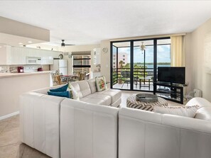 Living Room with Marco River Views