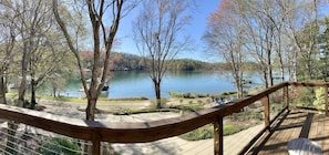 Panoramic lake view from home