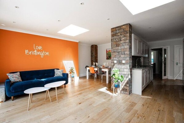 Beautiful open space kitchen / dining room 