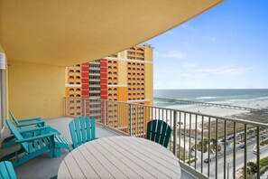 Spacious Balcony with Incredible Views