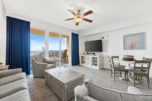 Living Area with Balcony