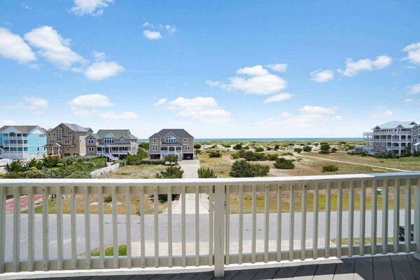 Stunning views from the deck.