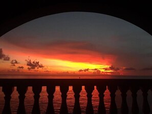 Beautiful West Side Sunset (taken right off our balcony!)