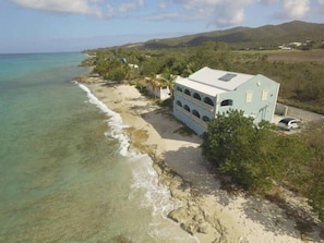 arial view of the house st croix usvi