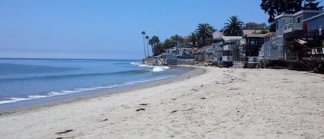 Beach at Miramar.