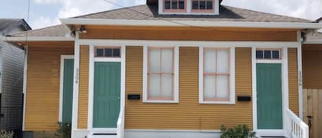 Front fully remodeled historic Creole Cottage