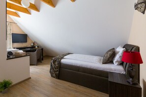 Einzelzimmer mit WC und Dusche