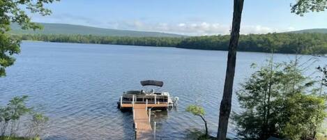 Stunning lake view from the house