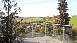 Ausblick von der Dachterrasse