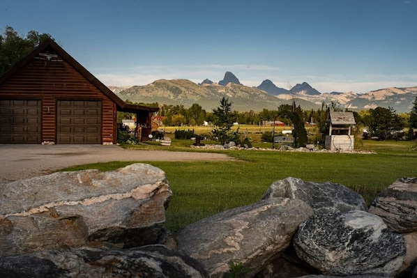 View of the Tetons!